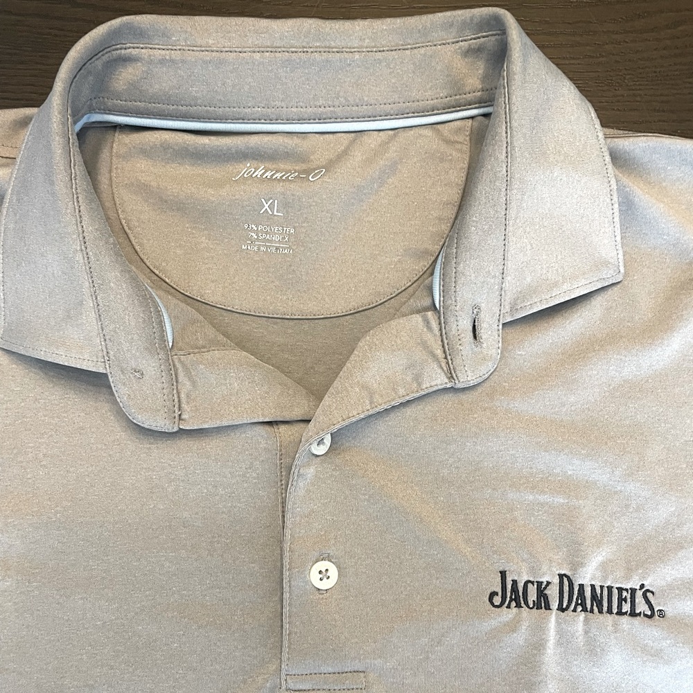 Johnny-O jack daniels golf shirt size XL